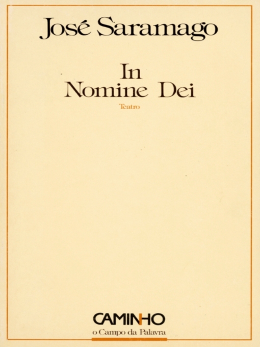 Title details for In Nomine Dei by José Saramago - Available